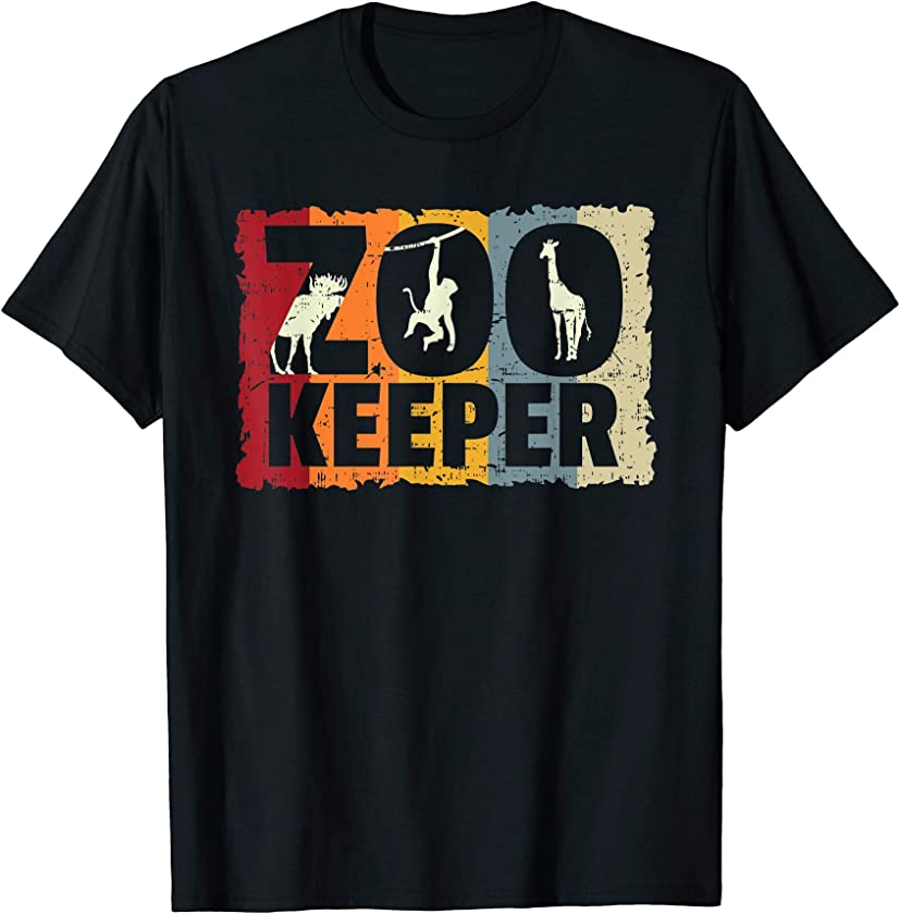 Zookeeper Zoo Animal Explorer Fun Safari Jungle Holiday Gift T-Shirt