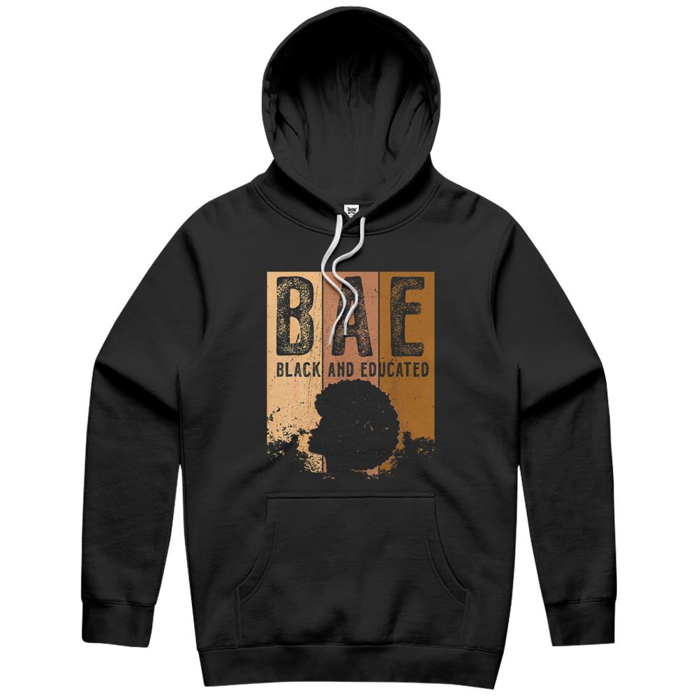 Black History Month Bae Black And Educated Melanin Women Hoodie