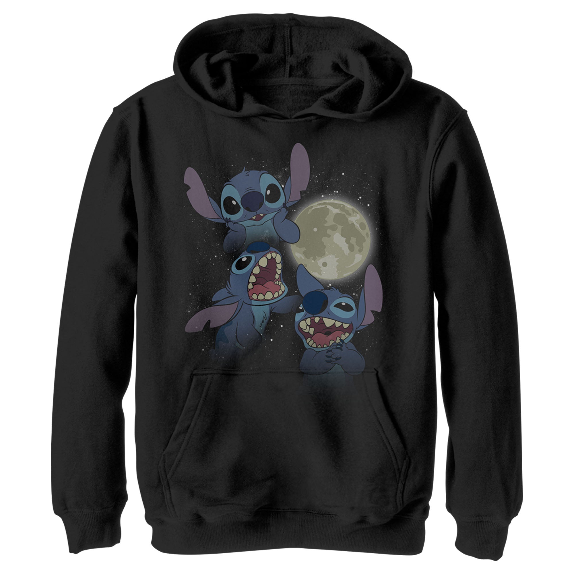 Boy’S Lilo & Stitch Moon And Stitch Pull Over Hoodie