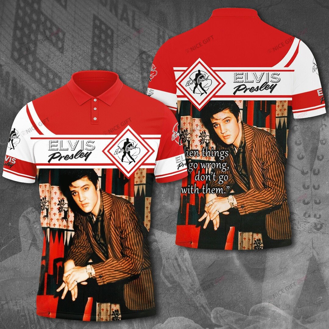 Elvis Presley Polo Shirt 3D 3Ps-H5P8