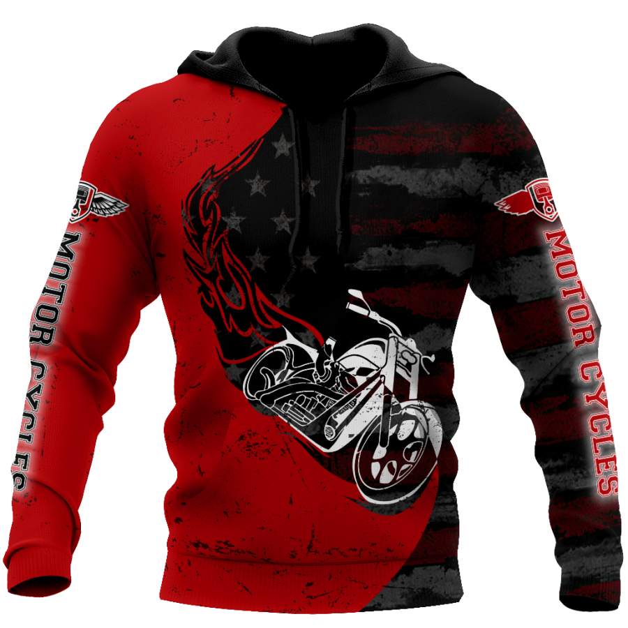 USA Motorcycle 3D Hoodie HHT27072003-LAM