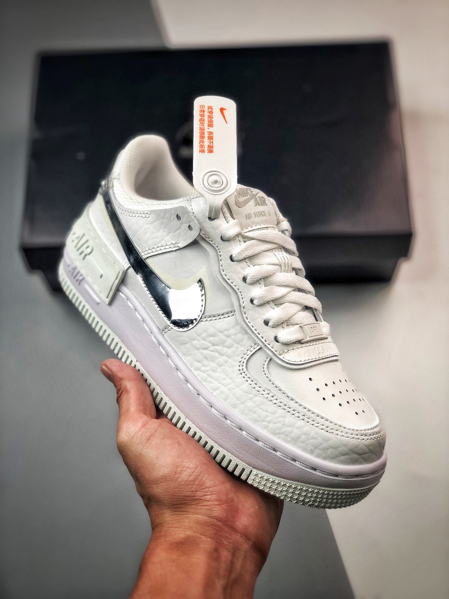 Nike Air Force 1 Shadow White Chrome DQ0837-100 5340011