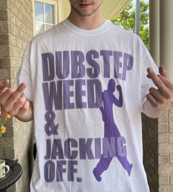 Dubstep Weed And Jacking Off Shirt Outfit