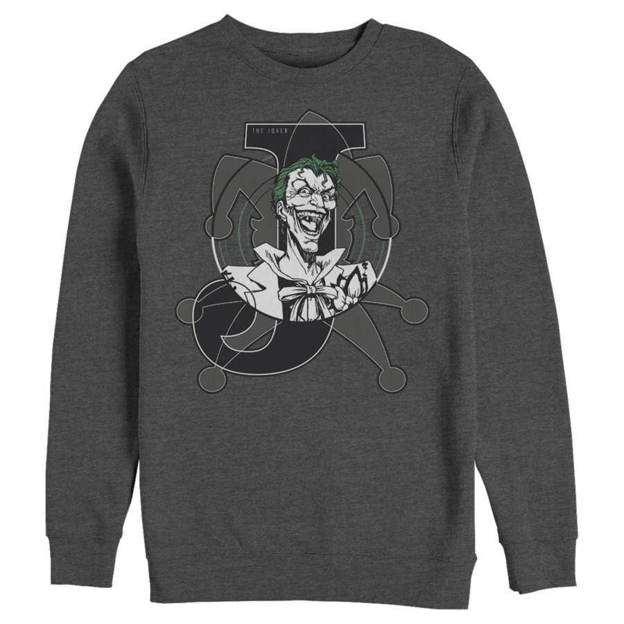 Batman Men’s Joker Symbol  Sweatshirt