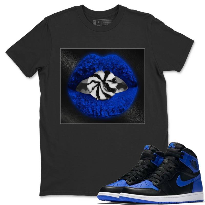 Lips Candy T-Shirt – Air Jordan 1 Royal Black