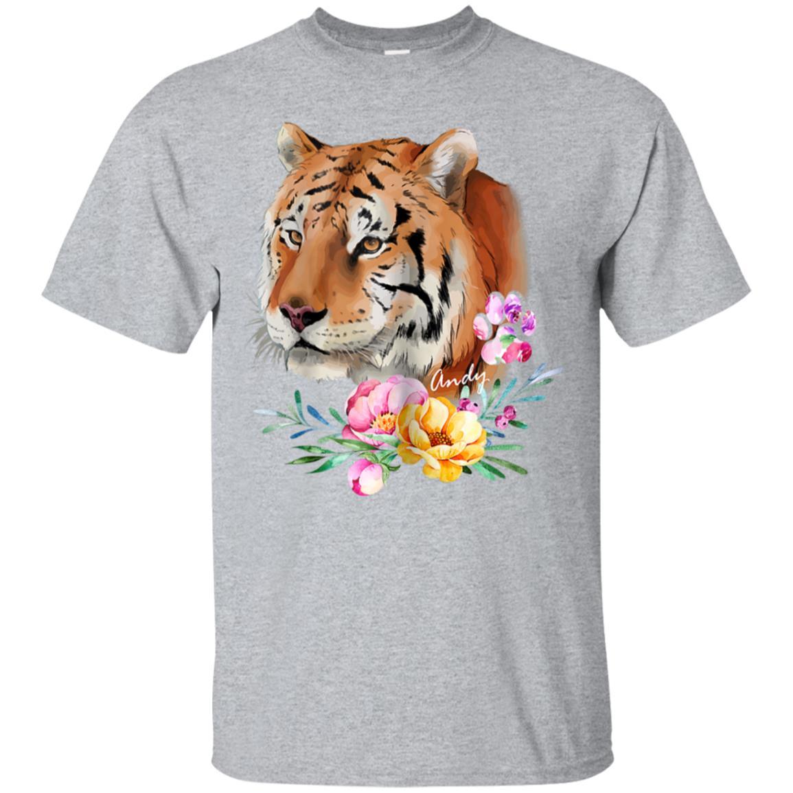 Big Cat Andy Tiger PawPrints T-Shirt