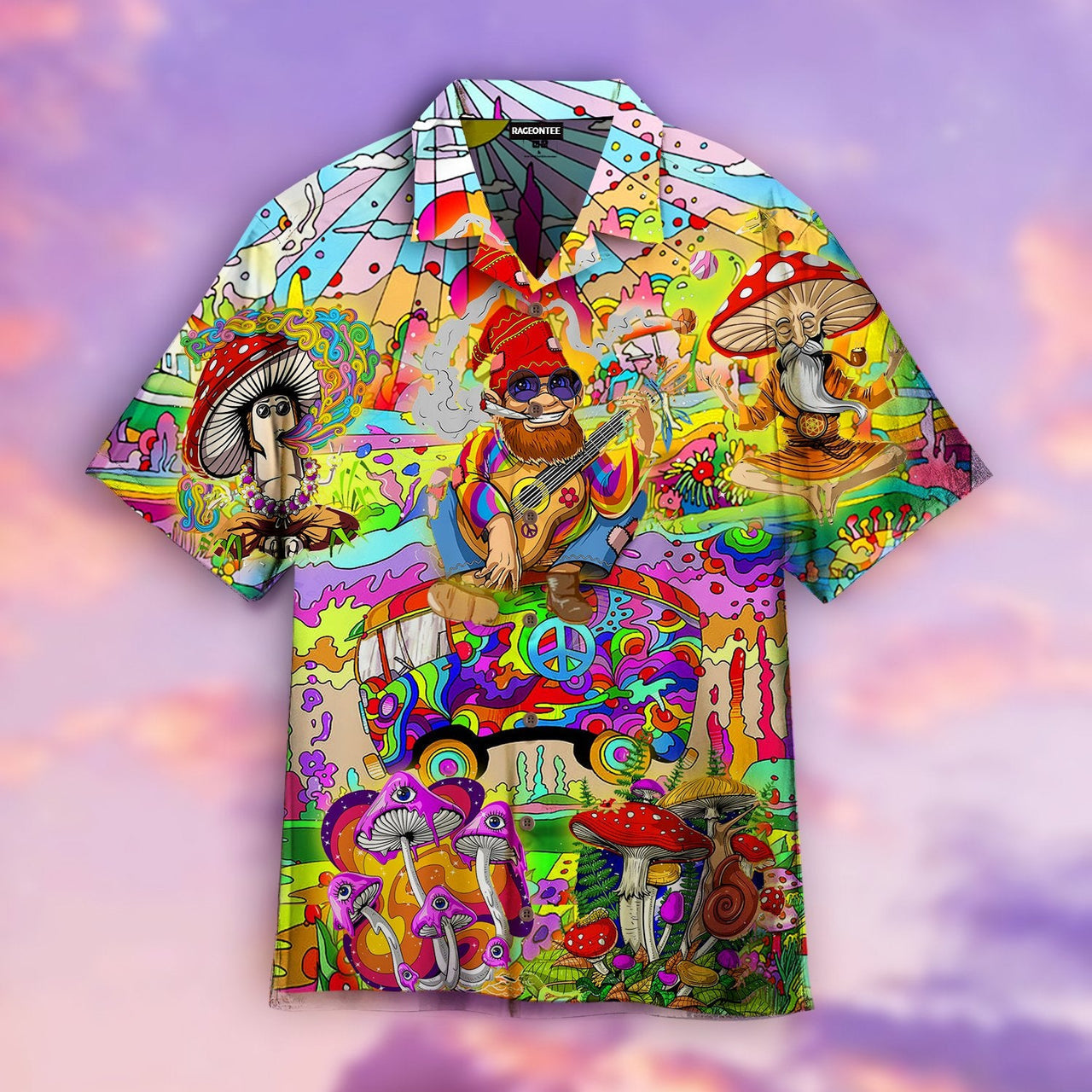 Colorful Hippie Aloha Hawaii Shirts Unisex Ha9749