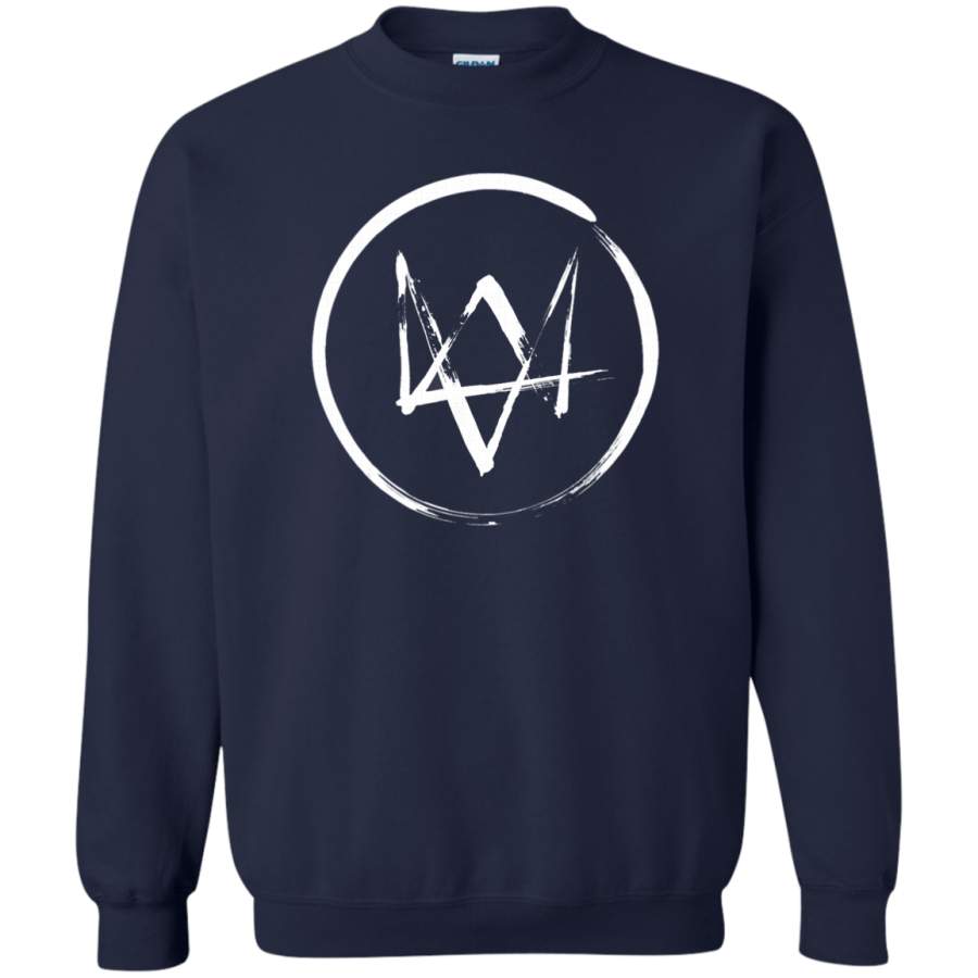 AGR WATCH DOGS Crewneck Pullover Sweatshirt