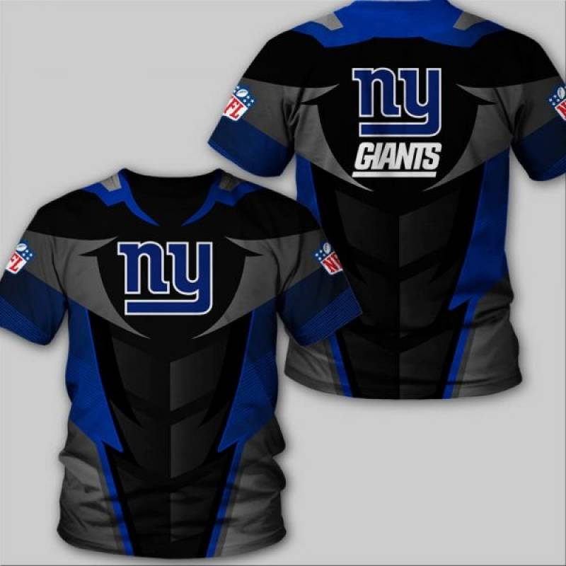 Men / Women New York Giants 3D T-shirt, New York Giants Apparel