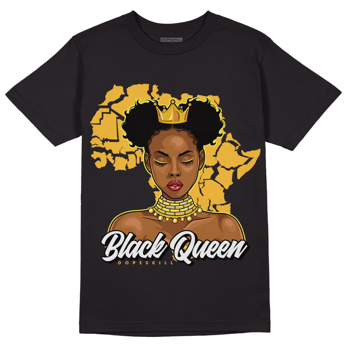 Jordan 8 Womens “Taxi” Dopeskill T-Shirt Black Queen Graphic