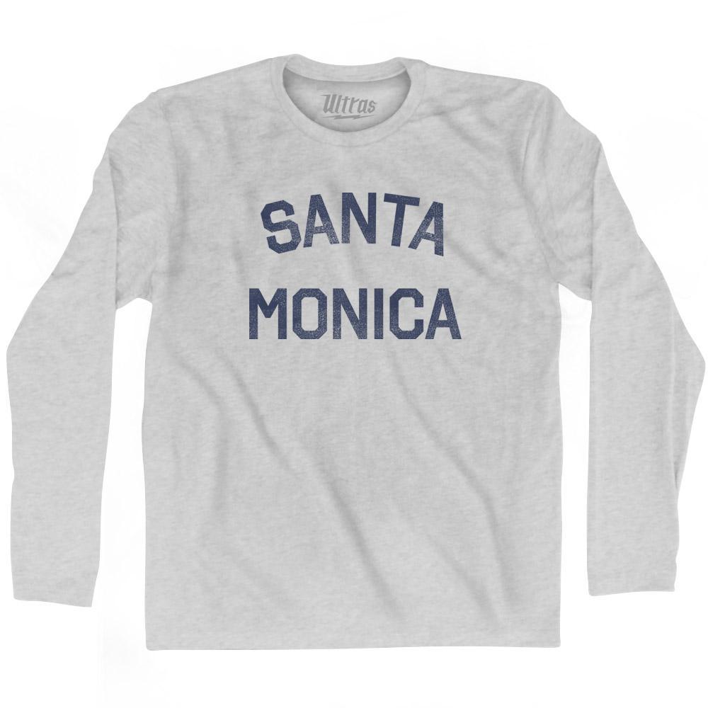 California Santa Monica Adult Cotton Long Sleeve Vintage T-shirt