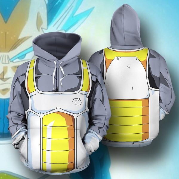 Dragon Ball Ssj Vegeta Unisex Hoodie Chm