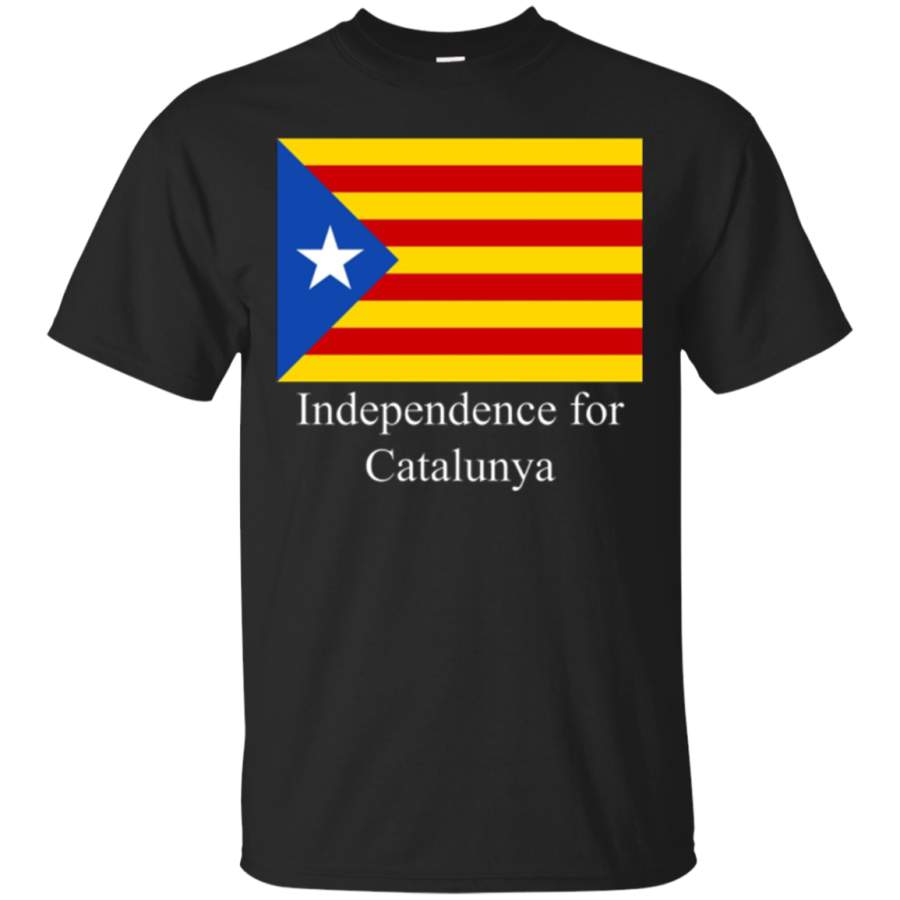 AGR Catalan Flag Shirt Catalunya Independence Catalonia T-Shirts