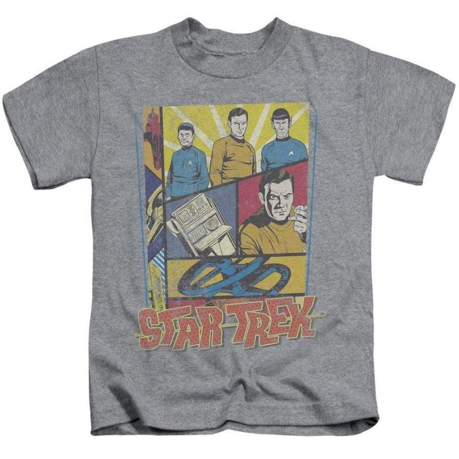 Star Trek Vintage Collage Kid’s T-Shirt (Ages 4-7)