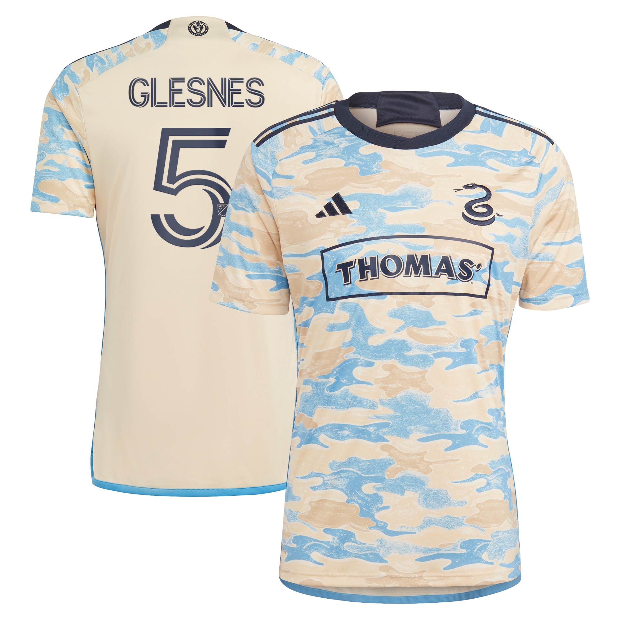 Jakob Glesnes Philadelphia Union 2023 For Philly Replica Jersey – Tan