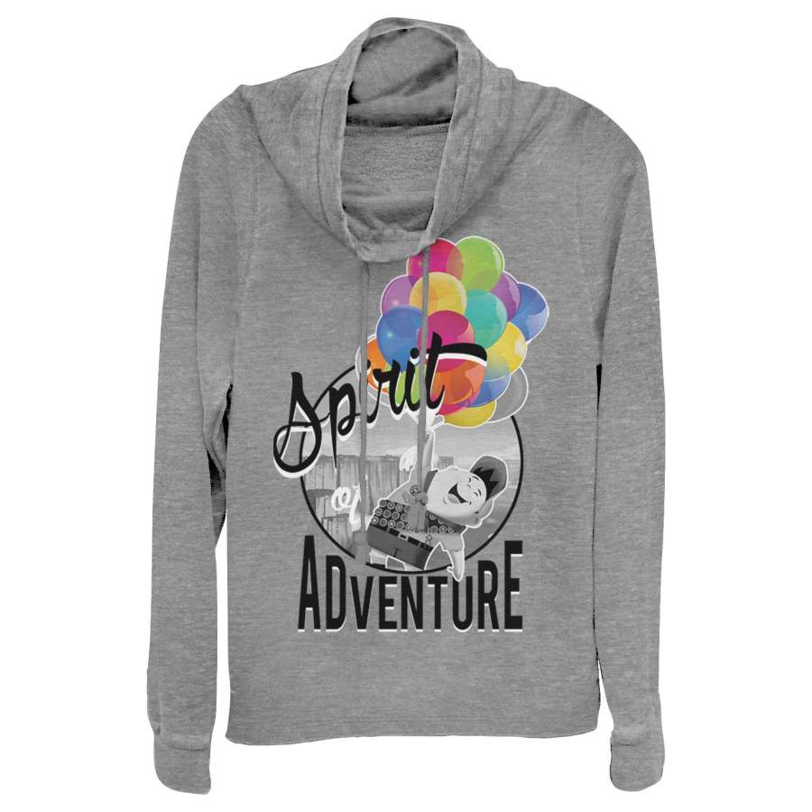 Up Junior’s Russell Spirit of Adventure  Cowl Neck Sweatshirt