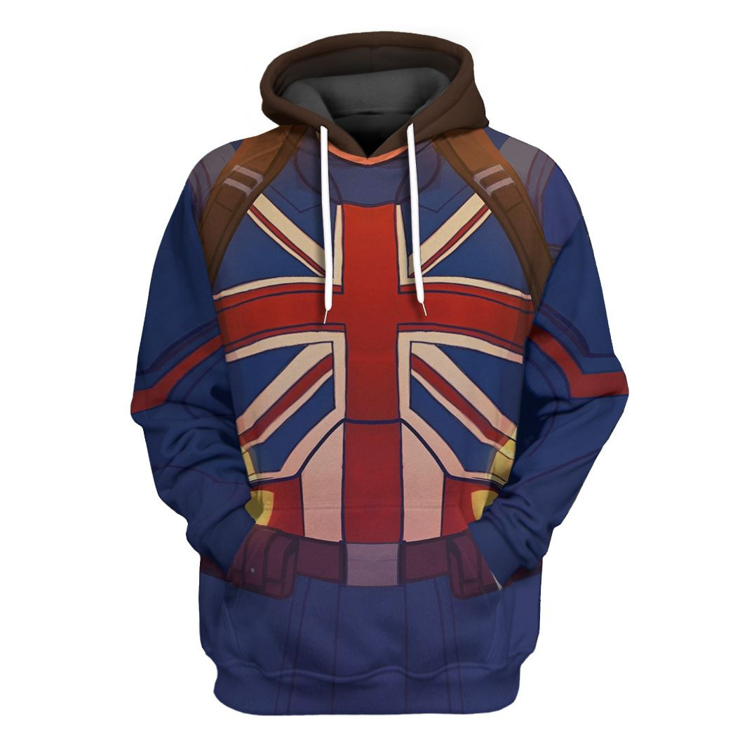 3D What If Captain Carter Tshirt Hoodie Apparel