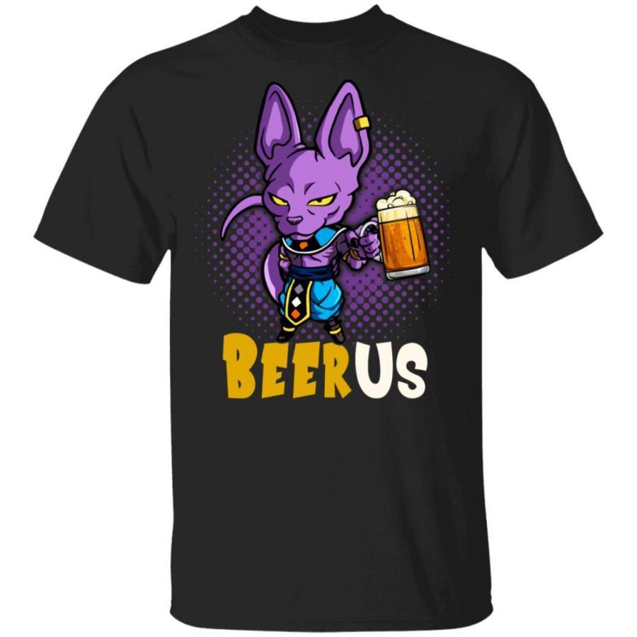 Beerus Beer Shirt Funny Lord Beerus Dragon Ball Tee - Bestmreby Shop