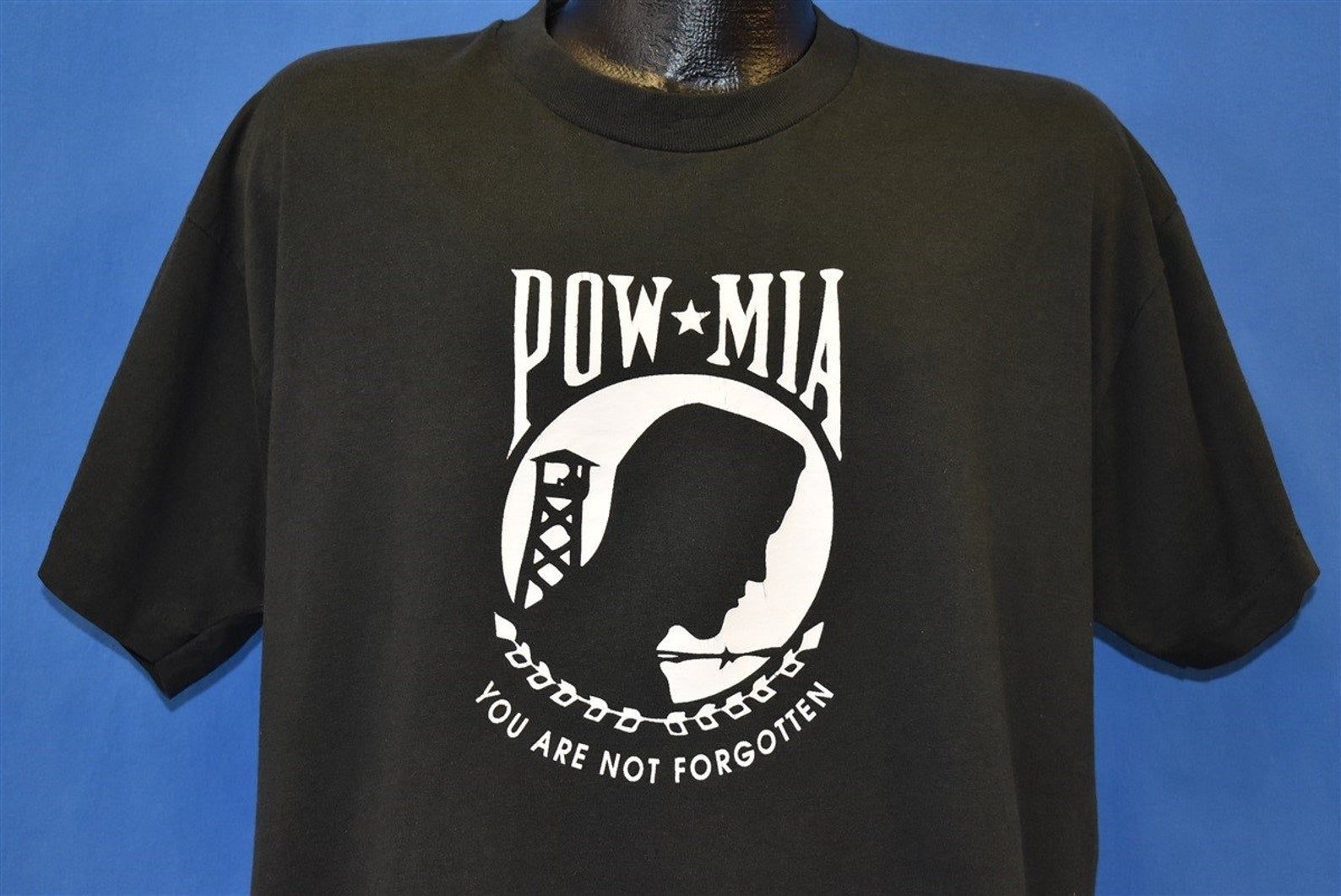 90S Pow Mia You Are Not Forgotten T-Shirt Extra