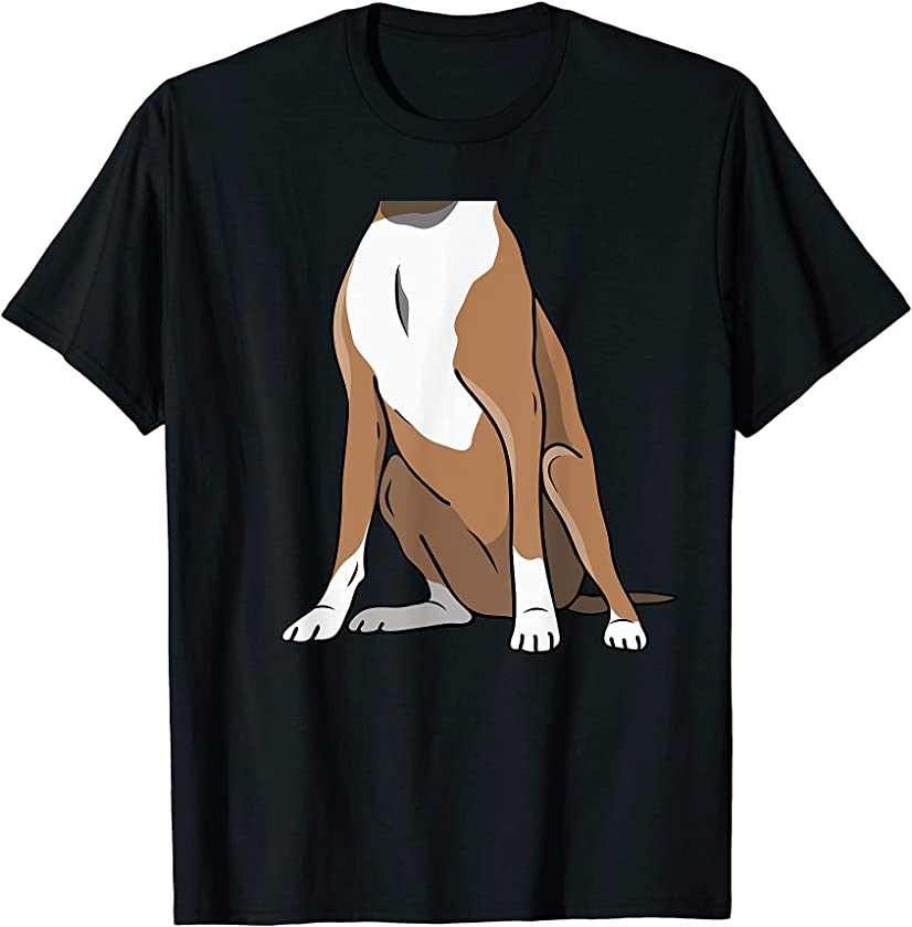 Boxer Lazy Halloween Costume Funny Dog Puppy Doggie Pet T-Shirt