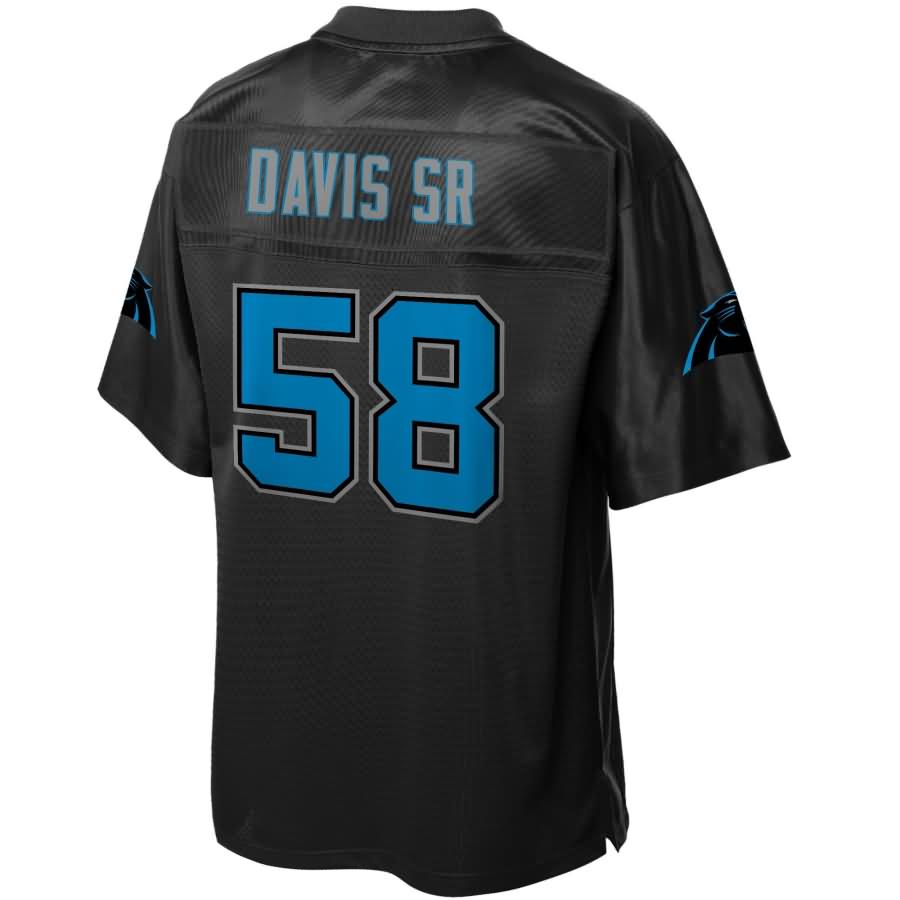 Thomas Davis Carolina Panthers NFL Pro Line Reverse Fashion Jersey – Black