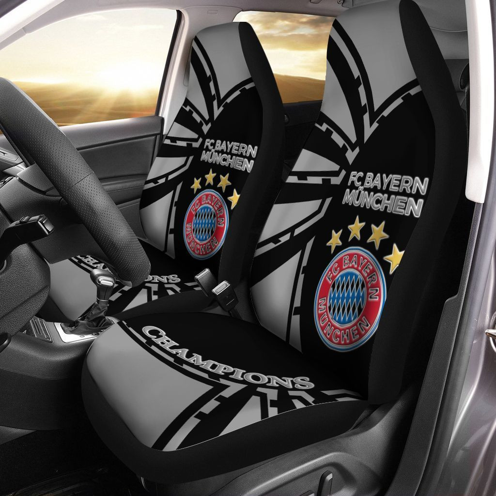 Bayern Muchen Car Seat Cover Ver 43 (Set Of 2)