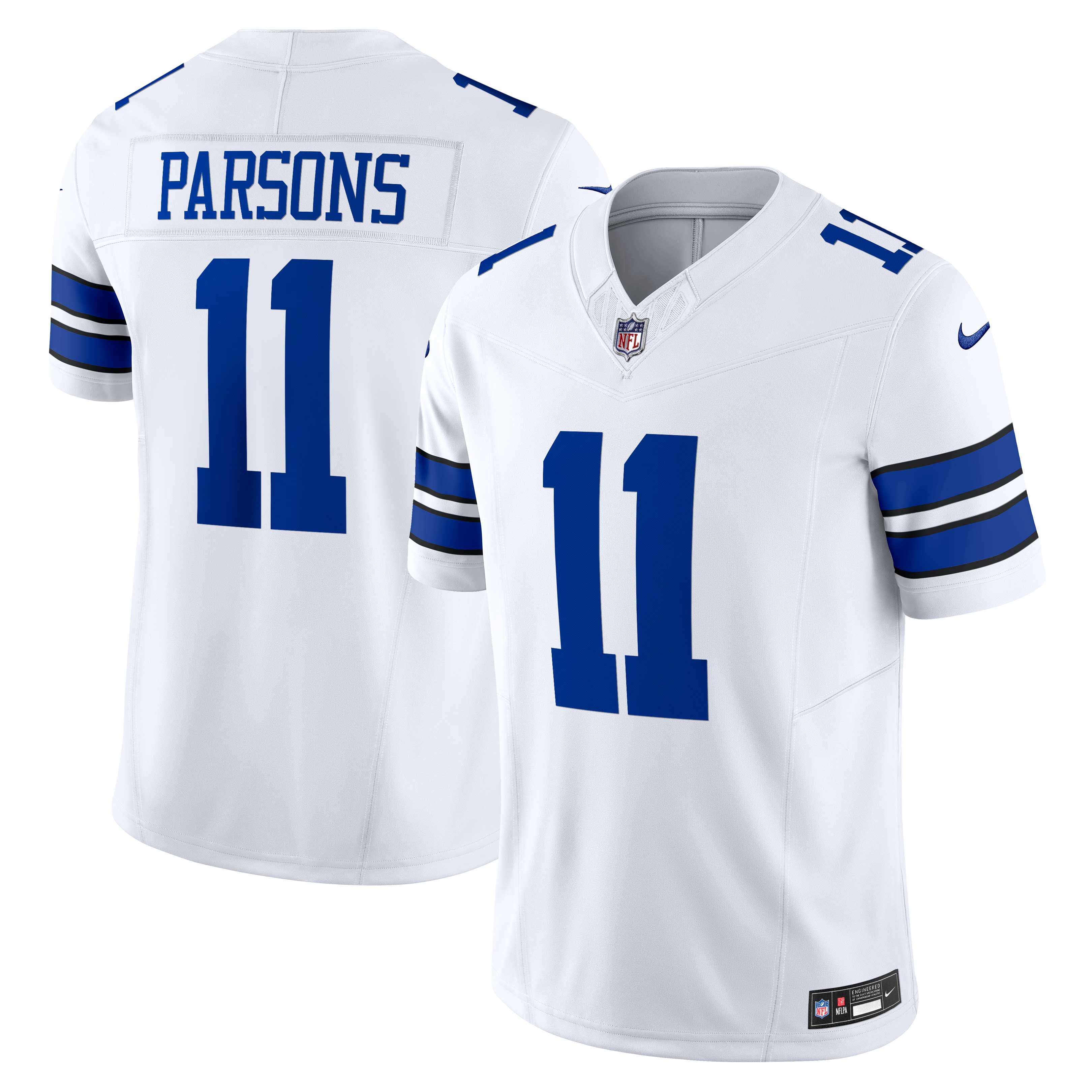 Micah Parsons Dallas Cowboys Vapor F.U.S.E. Limited Jersey – White 2