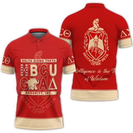 Delta Sigma Theta 1913 Dst Hbcus Grad Polo Shirt