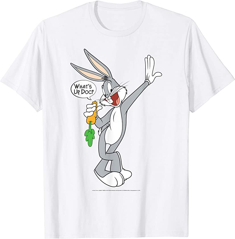 Looney Tunes Bugs Bunny What’s Up Doc Portrait T-Shirt