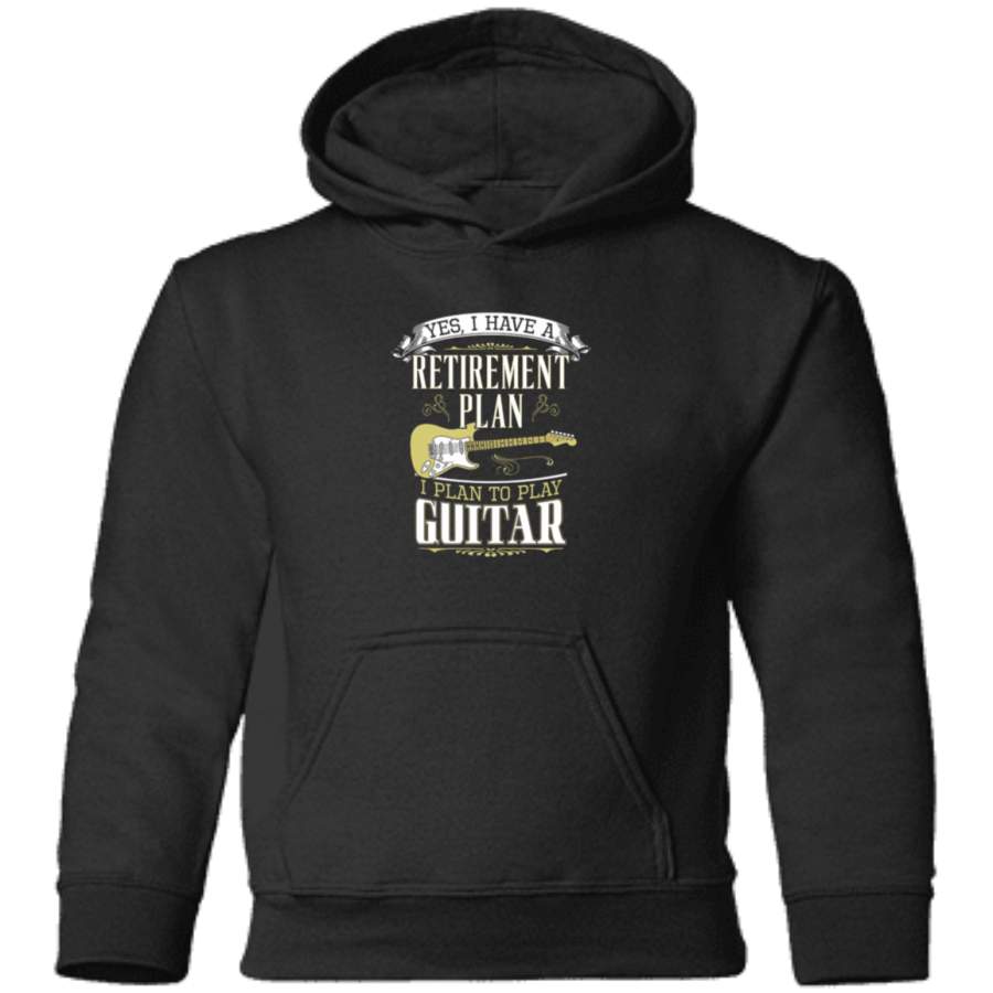 AGR Guitar – Retirement Plan Toddler Pullover Hoodie