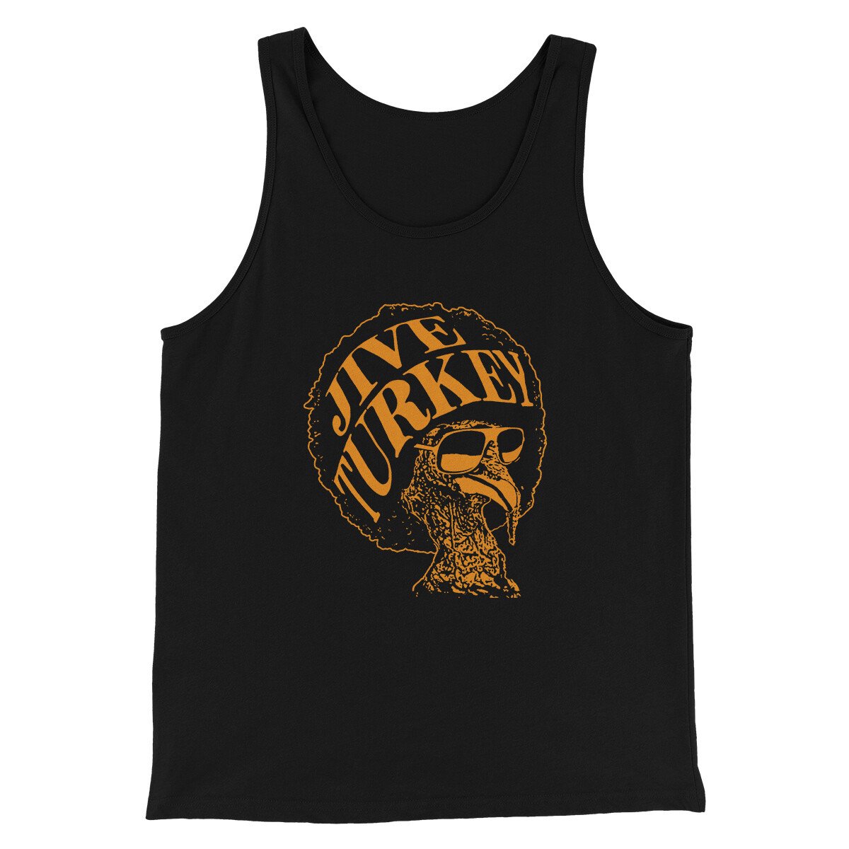 Jive Turkey Men Unisex Tank Top T-Shirt