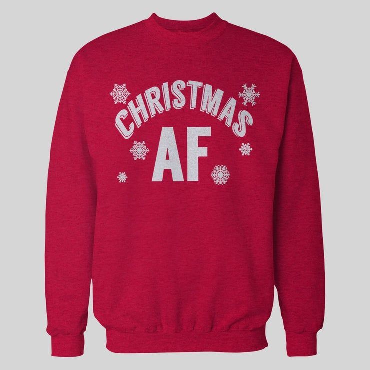 Christmas Af Custom Dtg High Quality Full Front Print Christmas Shirt