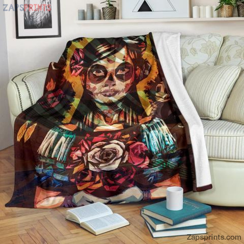 Mexican Blankets With Animals – Hispanic Culture Xxvi Blanket – Hispanic Fleece Blankets