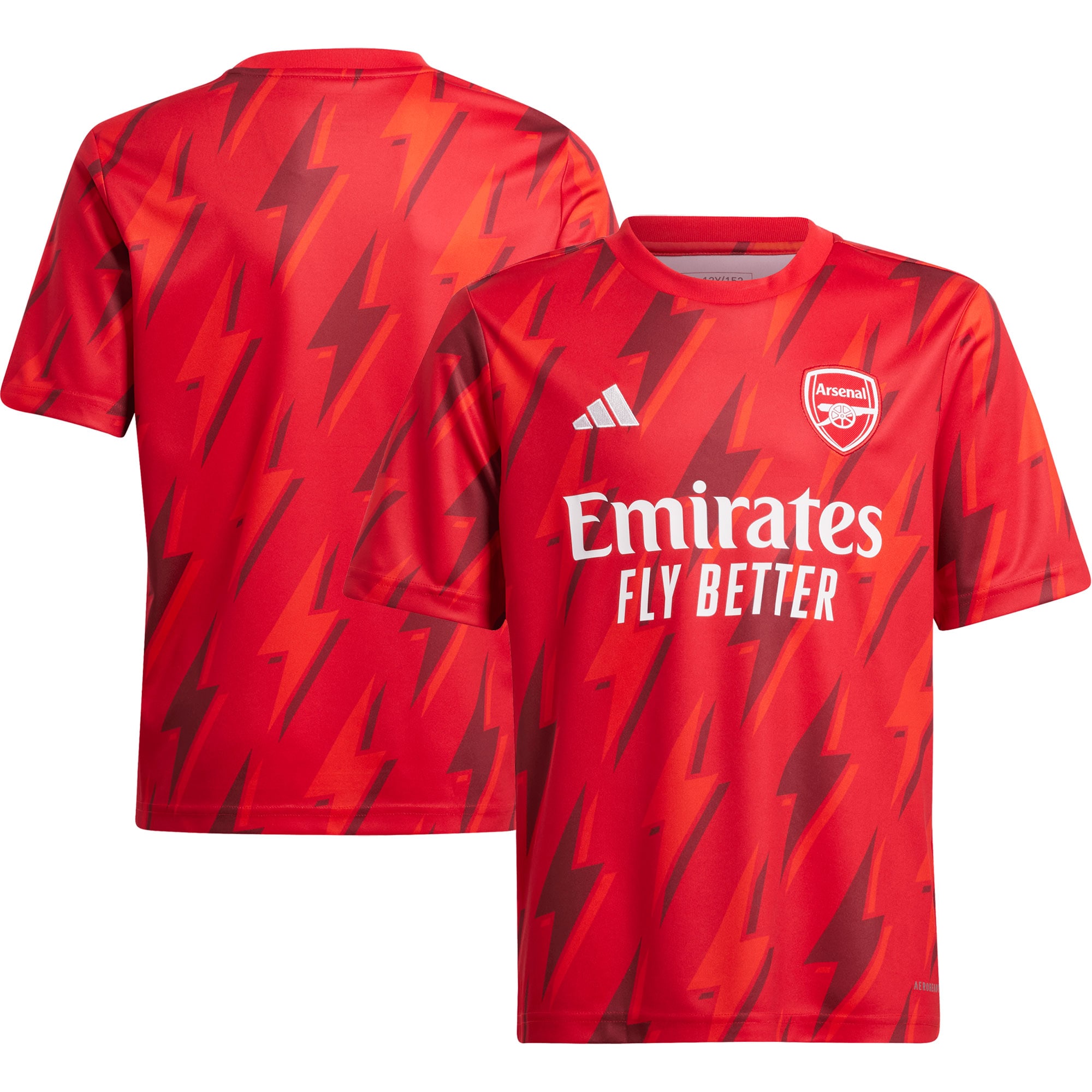 Arsenal Youth 2023/24 Pre-Match Top – Red