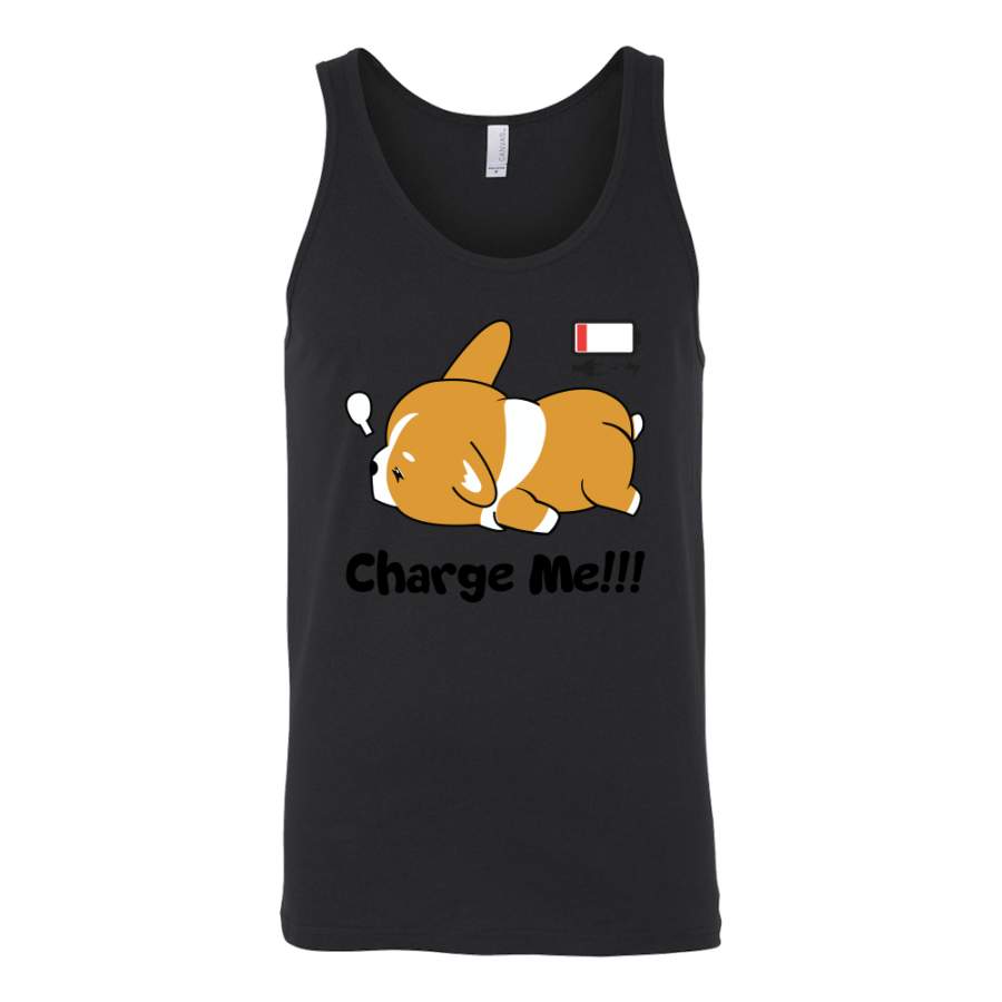 Pet – Immortal Unisex Corgi Cute Puppy Low Battery Funny – Unisex Tank Top T Shirt – TL00825TT