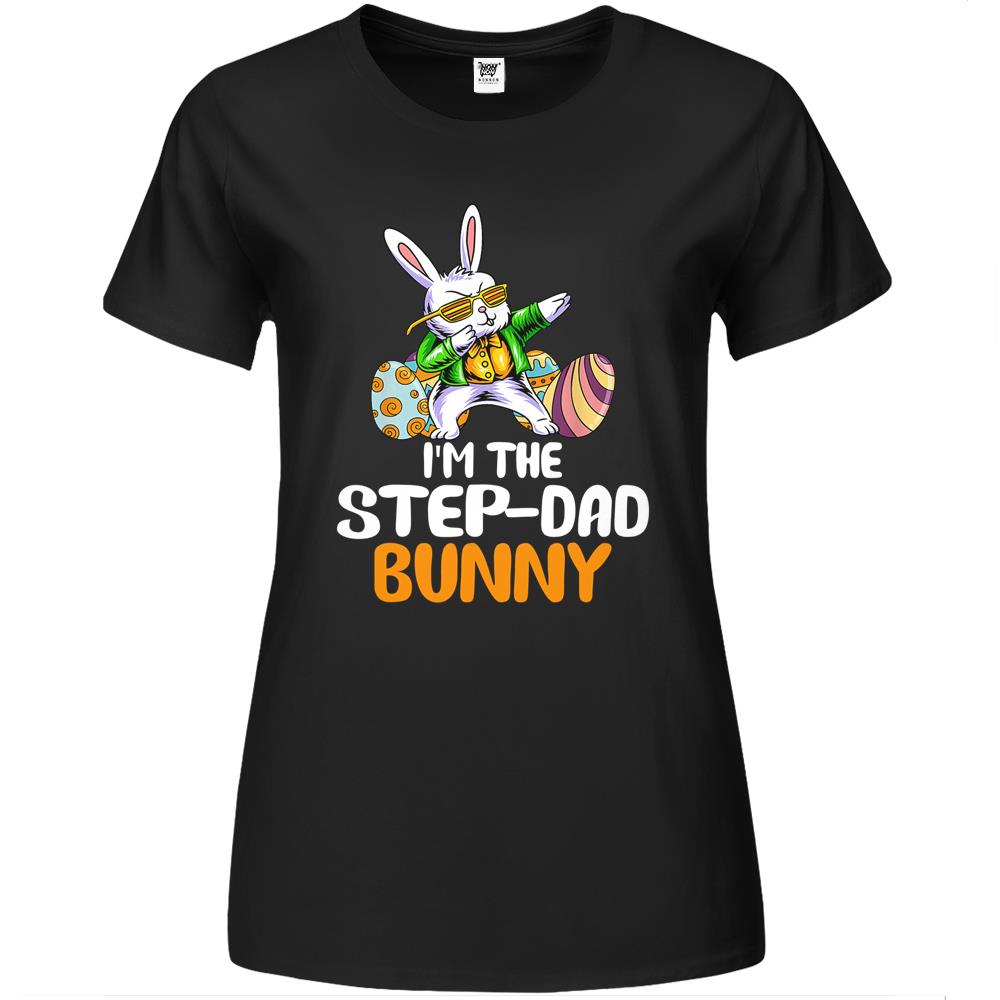 I’M The Step Dad Bunny Matching Family Easter Gifts Lover Premium Womens Tshirts