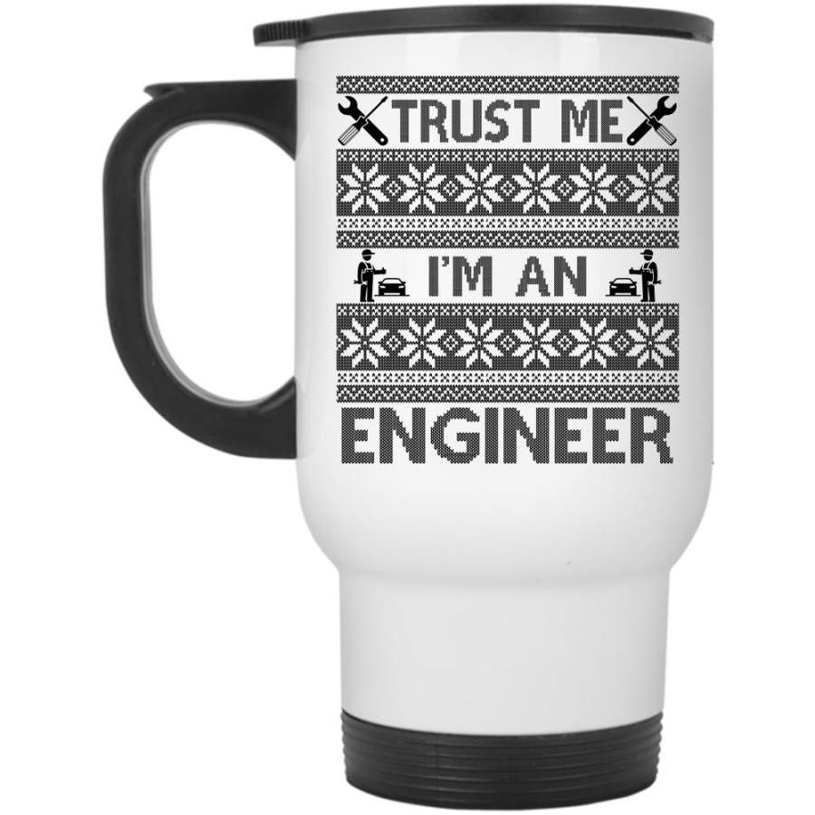 Ugly Christmas Travel Mug, I’m An Engineer Mug