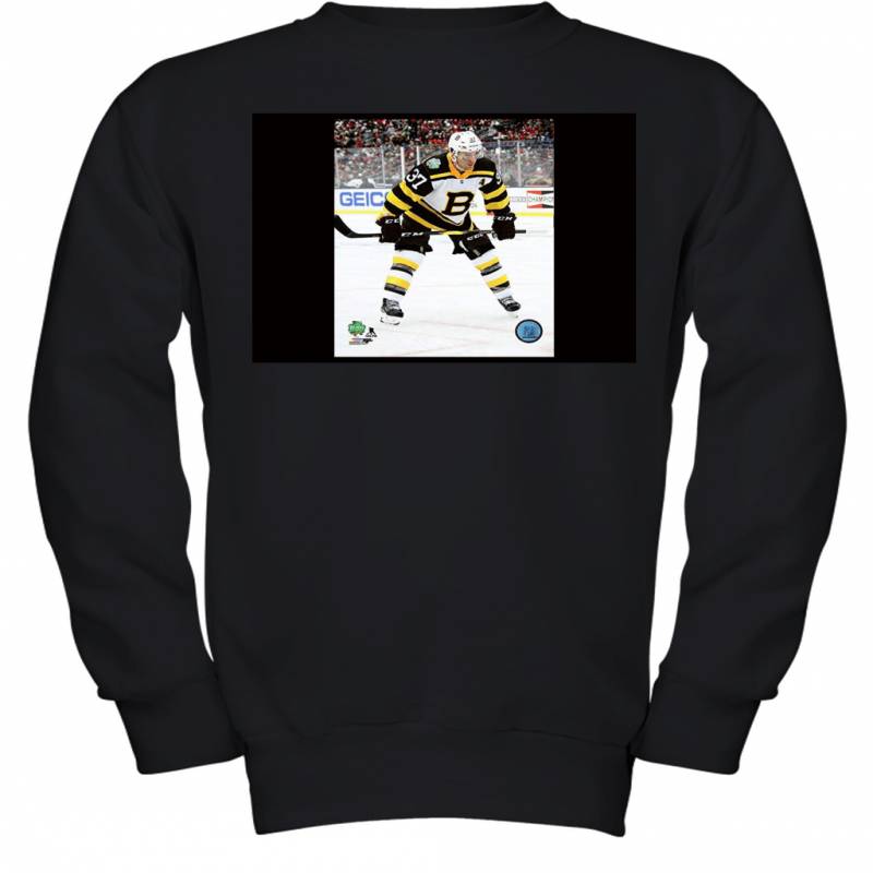 Patrice Bergeron Boston Bruins 2019 Winter Classic Action Youth Sweatshirt