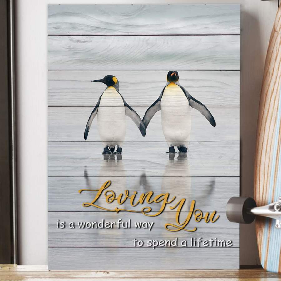 Penguin –  Loving You A Life Time –  Poster