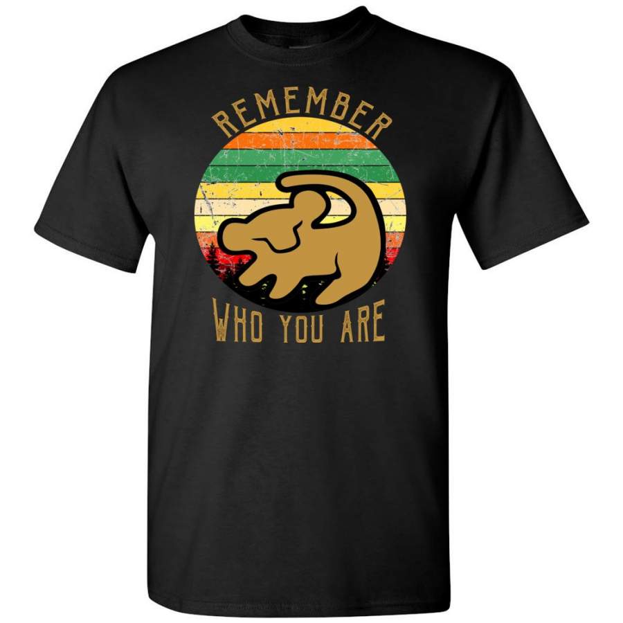 Vintage Simba remember who you are T-shirt