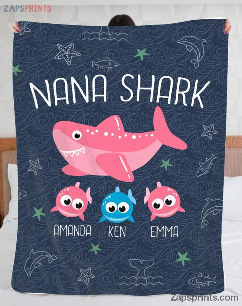 Lovelypod Nana Shark Blanket