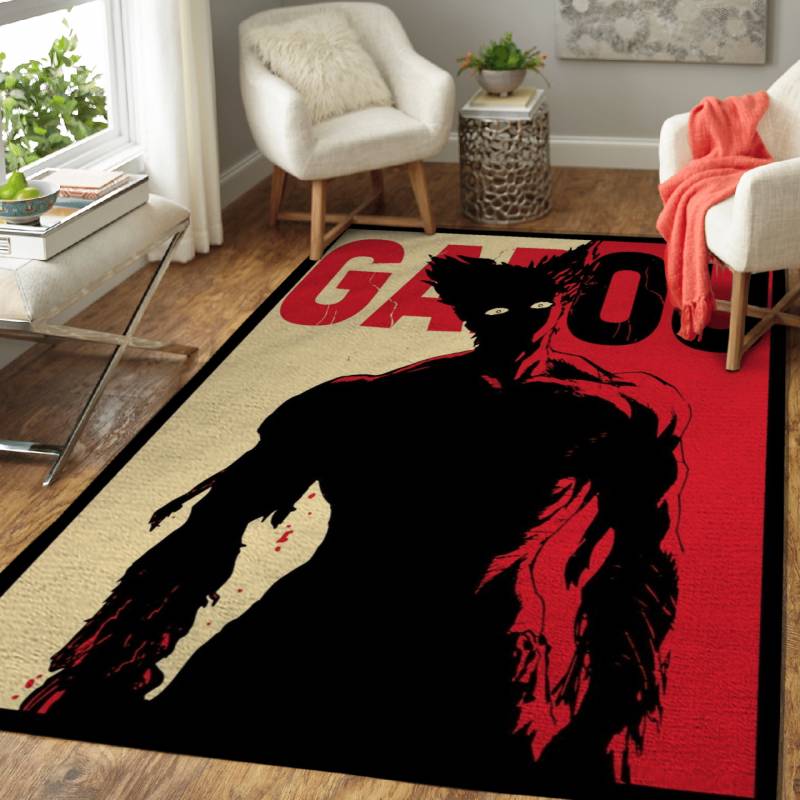 Garou Hero Hunter Anime Art Area Rug – Carpet