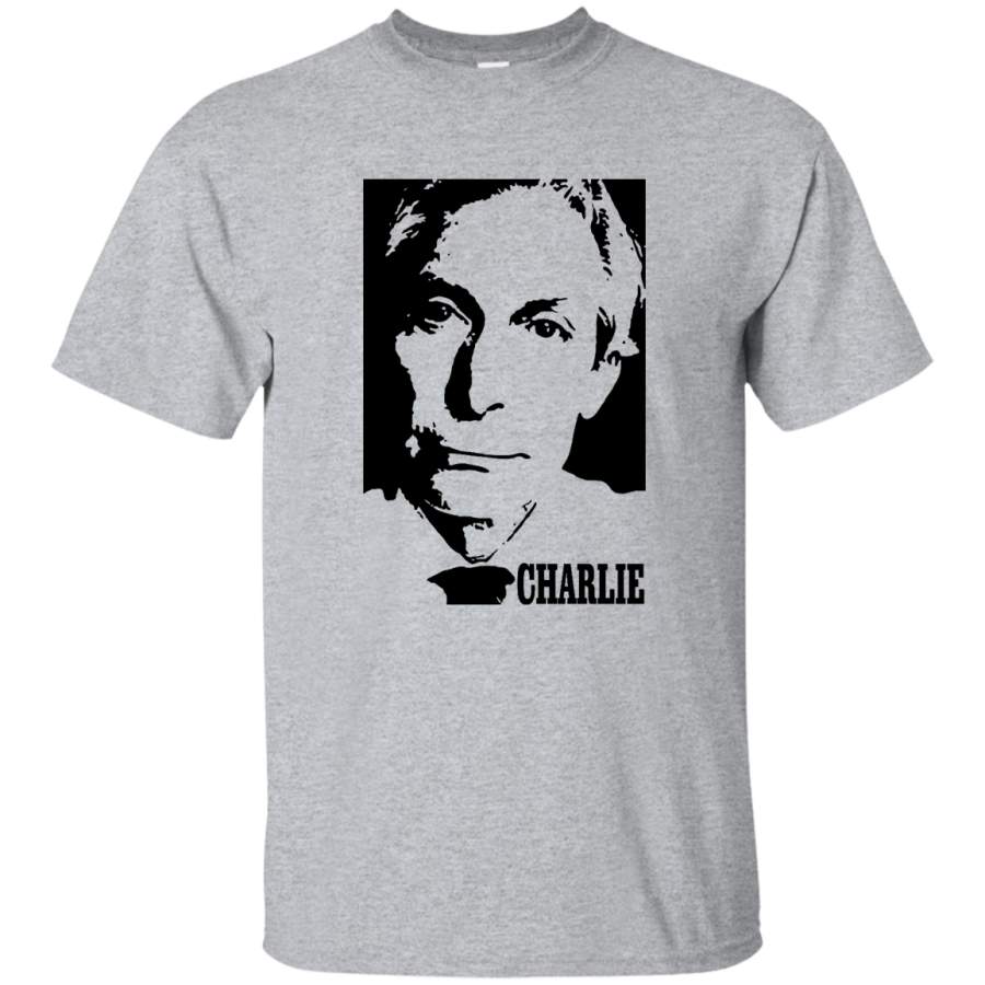 AGR Charlie Watts INVERT Mens Cotton T-Shirt