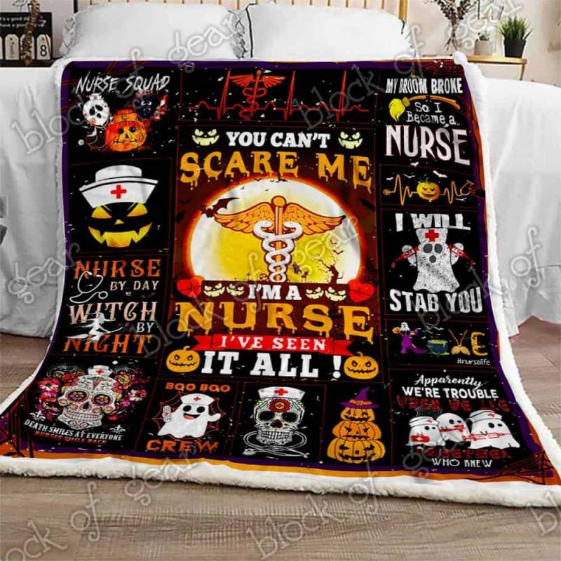 Halloween Nurse Sofa Blanket PSL774 Block Of Gear™ – Block of Gear