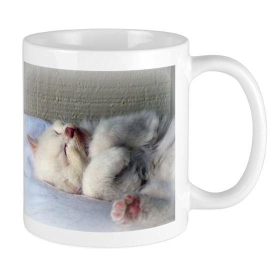 Sleepy Kitten Mug