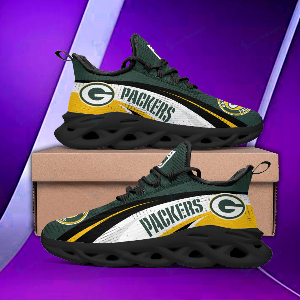 Green Bay Packers Yezy Running Sneakers Bb161