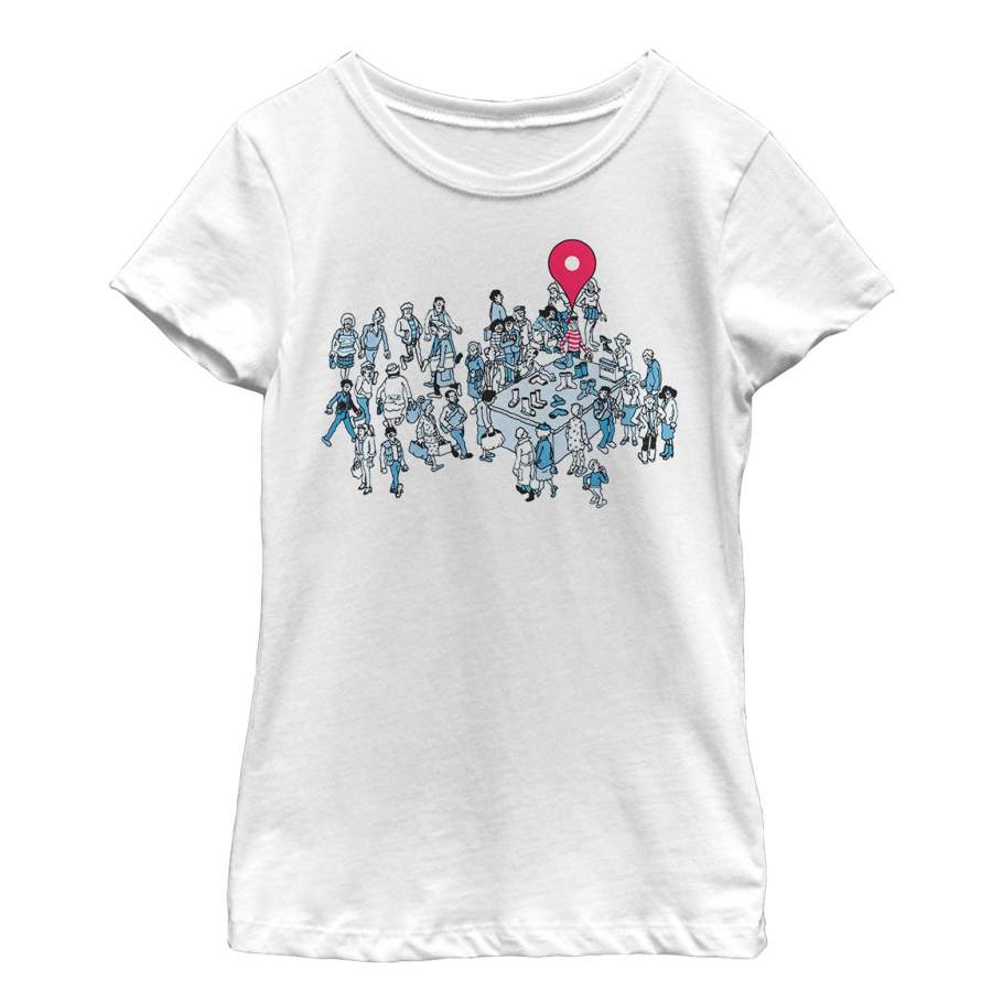 Where’s Waldo Girl’s Location Found  T Shirt