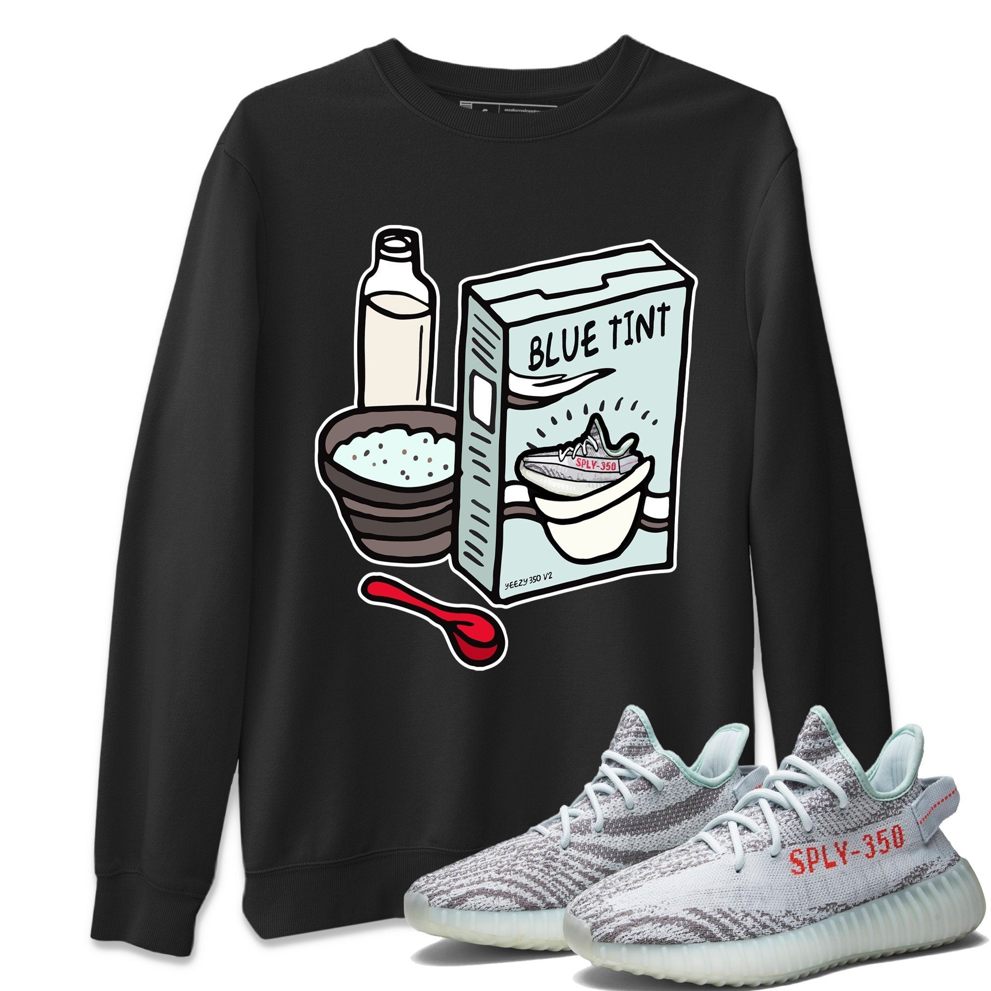 Breakfast Cereal Sweatshirt – Yeezy 350 V2 Blue Tint