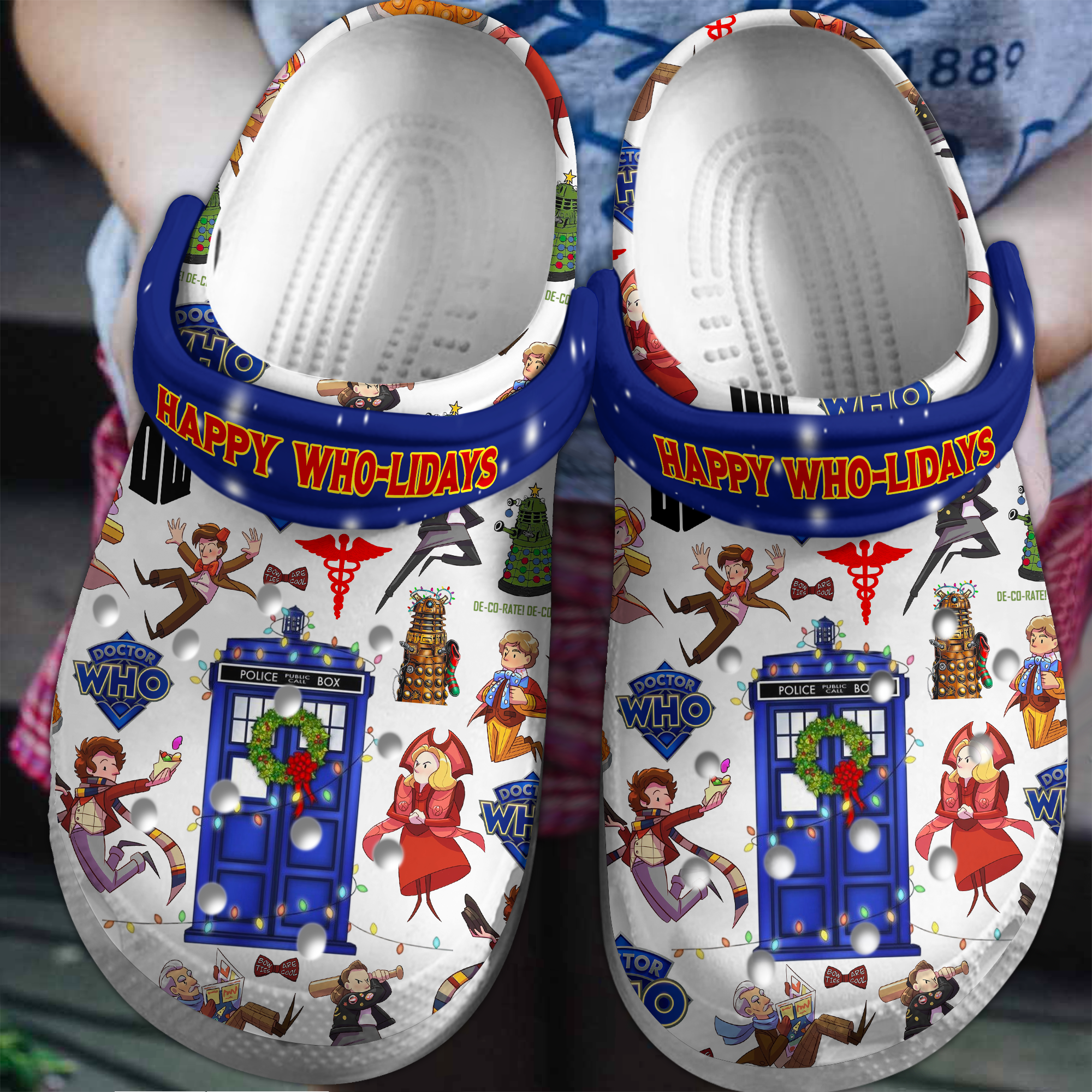 Doctor Who Crocss Clogs For Men Women And Kid 8Ytdtmhl