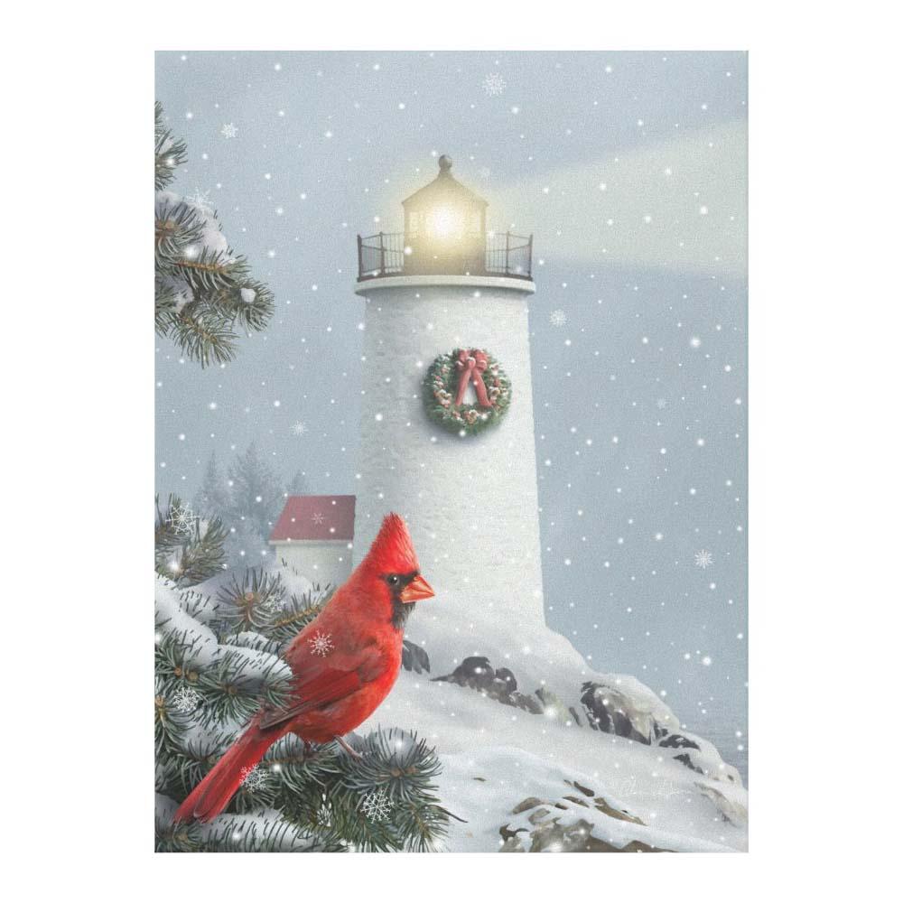 ViticStore™ I See Cardinal Birds – Christmas canvas for decor, canvas wall art, gift for family, home decoration,  christmas canvas, christmas gift